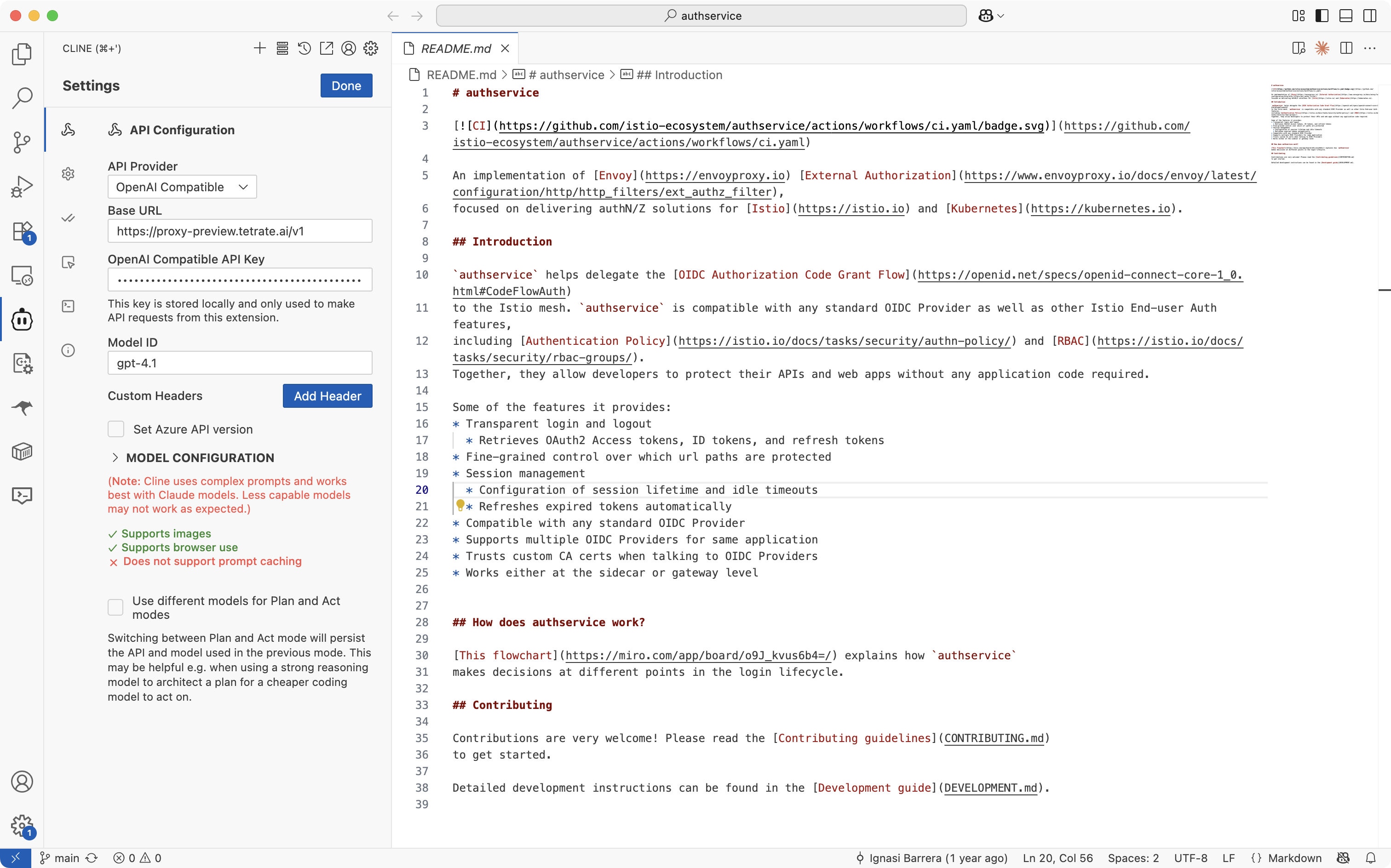 TARS Cline Integration