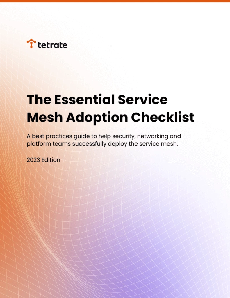 The Essential Service Mesh Adoption Checklist