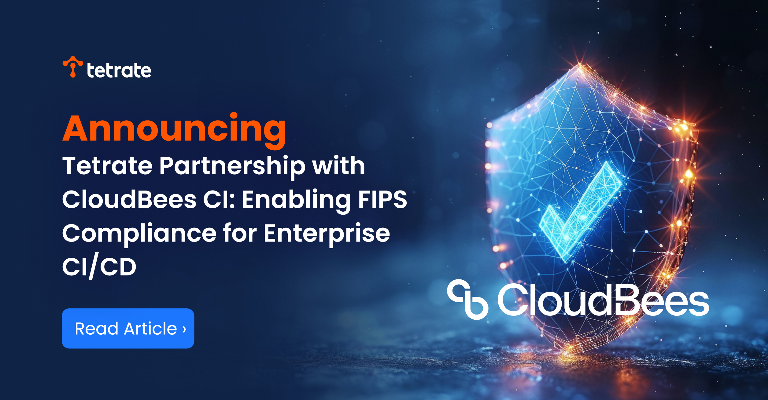 Announcing Tetrate Partnership with CloudBees
