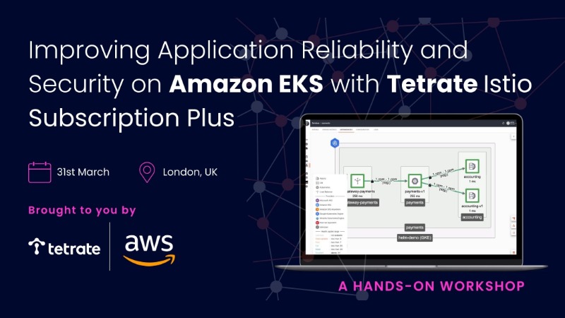 App Reliability and Security for Amazon EKS with TIS+ - KubeCon EU London – Free Workshop