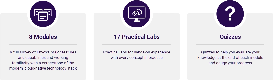 Envoy Fundamentals Course learning system